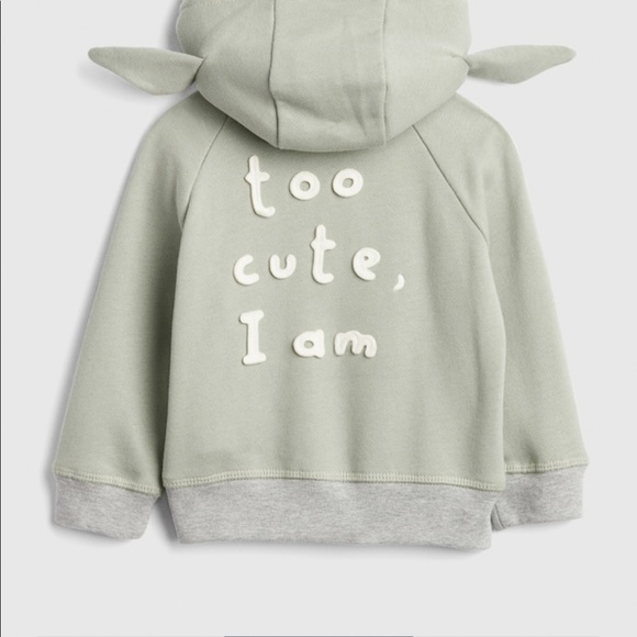 Star Wars Babygap Baby Yoda Sweatshirt 
